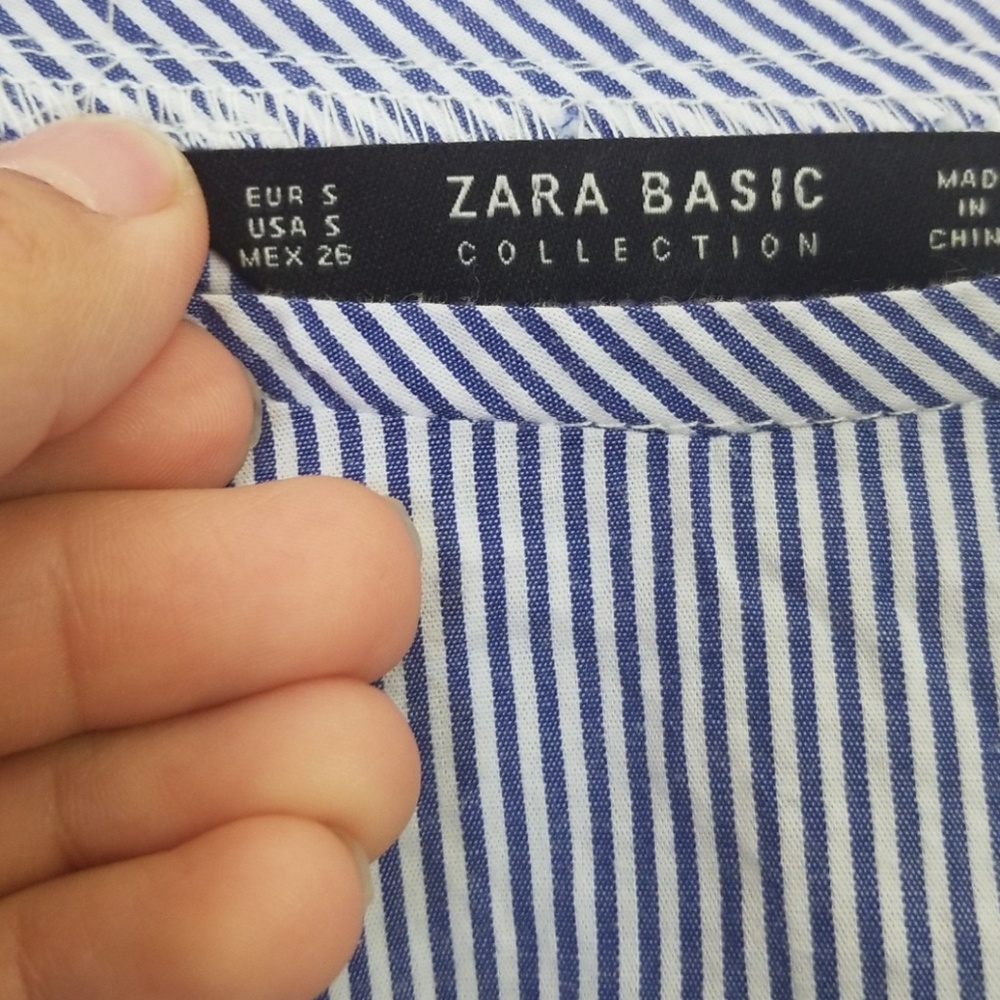 Zara Basic Collection Crop Top - image 3